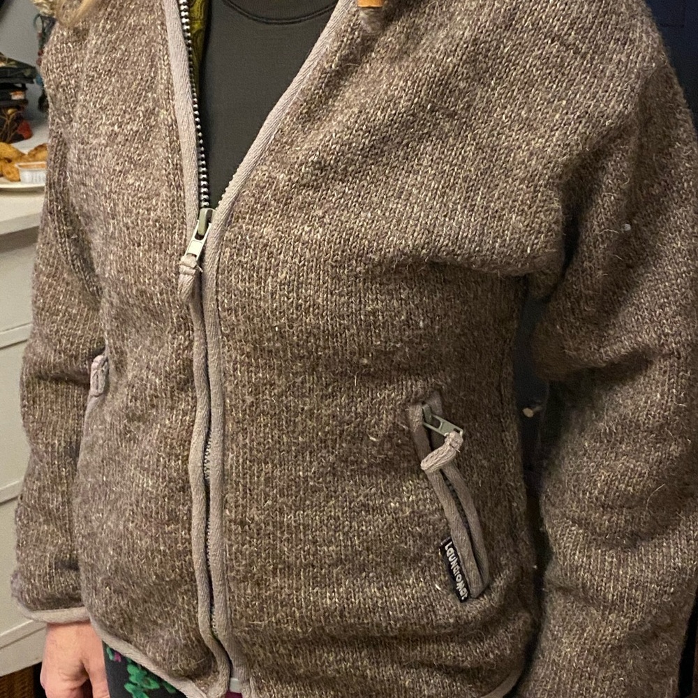 Sweater with hood
